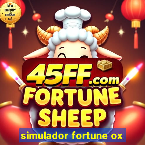 simulador fortune ox
